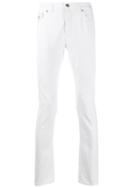John Richmond Silver-tone Stud Jeans - White