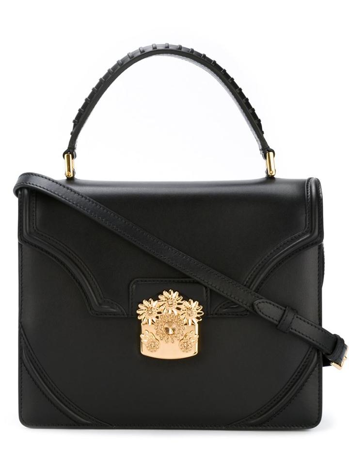 Alexander Mcqueen Medium 'flower' Crossbody Bag