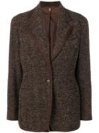 Romeo Gigli Pre-owned 1990's Tweed Jacket - Black
