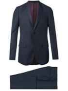 Gucci - Monaco Selvage Dot Print Suit - Men - Wool/cupro - 48, Blue, Wool/cupro