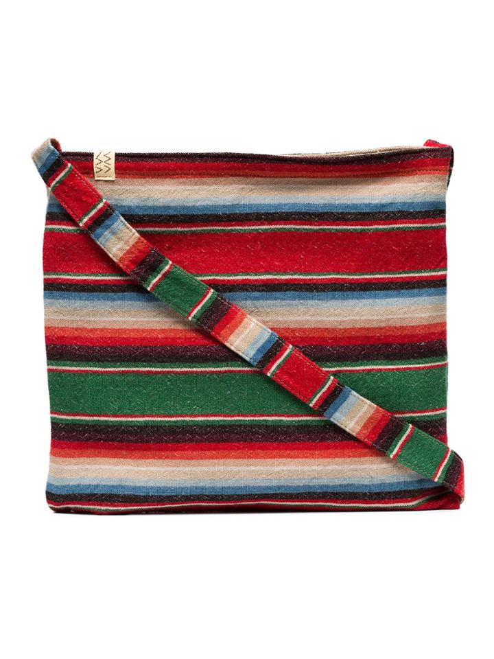 Visvim Stripe Musette Bag - Multicolour
