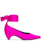 Stella Mccartney Wrapped Ankle Pumps - Pink & Purple