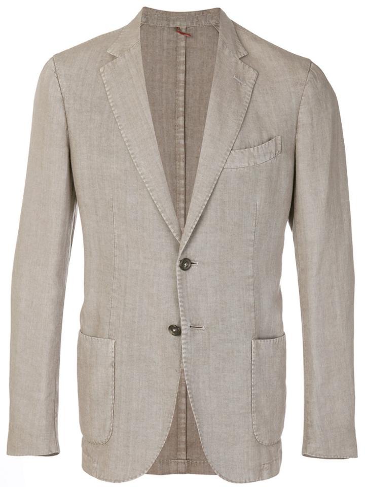 Dell'oglio Classic Blazer - Nude & Neutrals