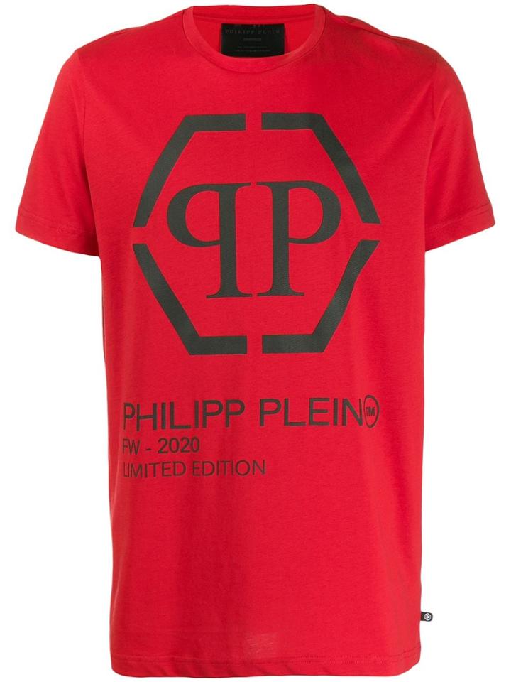 Philipp Plein Gold Cut T-shirt - Red