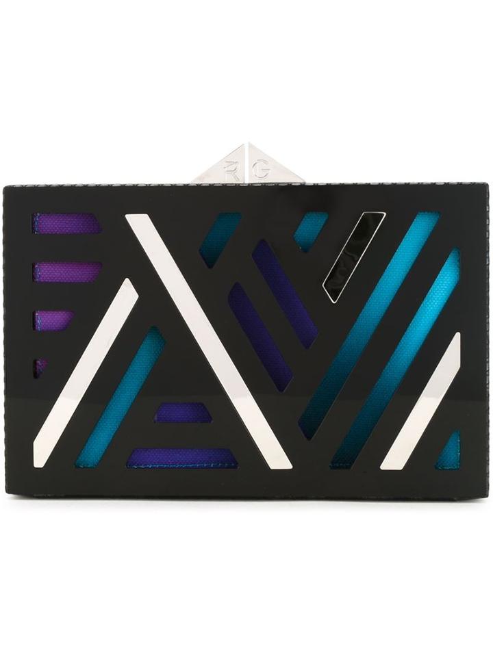 Rula Galayini 'rothko' Clutch, Women's, Black
