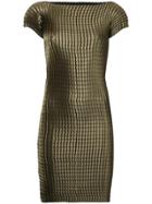 Zambesi Fitted Midi Dress - Metallic