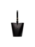 Trademark Small Classic Leather Tote - Black