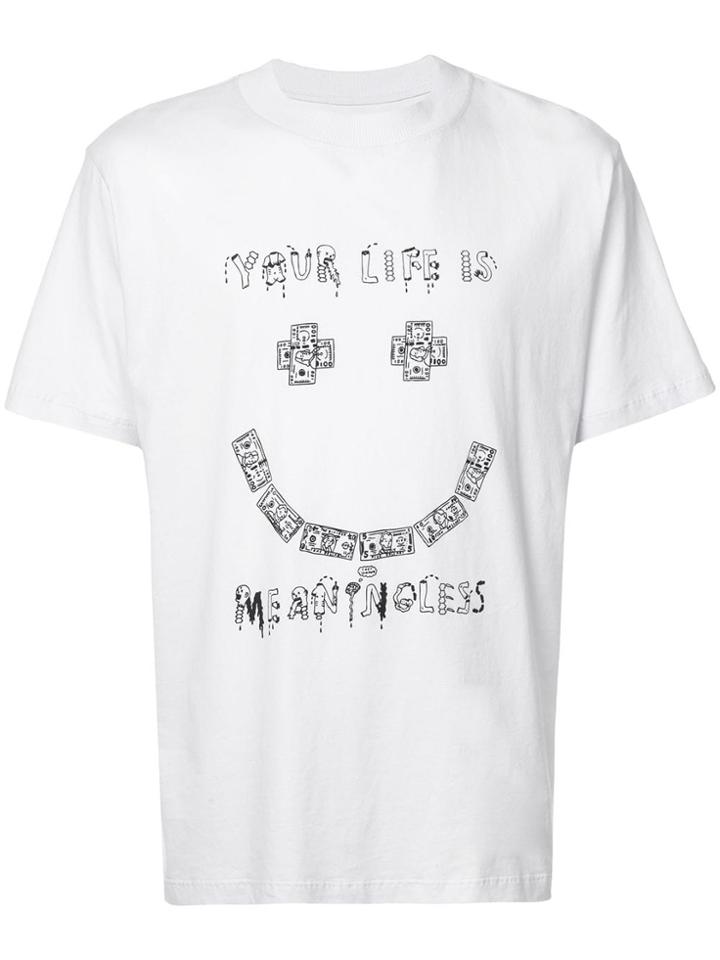 424 Print T-shirt - White