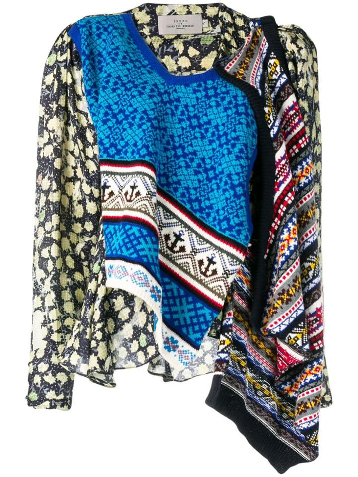 Preen By Thornton Bregazzi Isadora Blouse - Blue