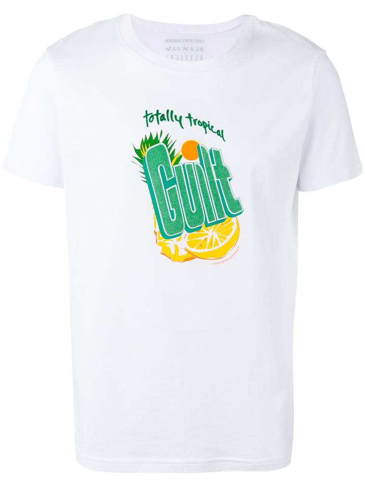 Christopher Shannon - Slogan Print T-shirt - Unisex - Cotton - M, White, Cotton