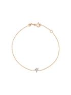 Kismet By Milka 14kt Rose Gold Struck Star Diamond Bracelet