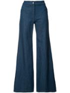 Creatures Of The Wind 'philia' Trousers, Women's, Size: 4, Blue, Cotton
