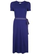 Rosetta Getty Apron Wrap Dress - Blue