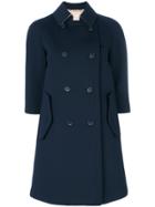 No21 Double Breasted Coat - Blue