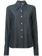 Adam Lippes Long-sleeve Denim Shirt - Blue