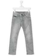 Diesel Kids Thanaz-j Jeans, Boy's, Size: 6 Yrs, Grey