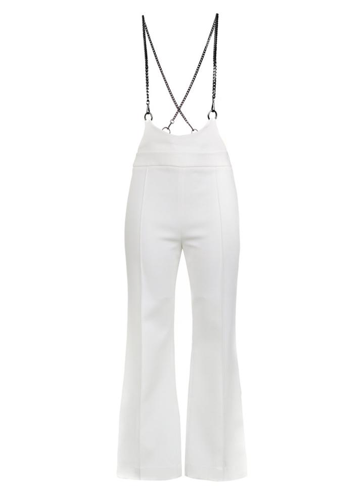 Nk Chain Jumpsuit - White