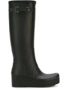 Hunter Original Tall Low Wedge Boots