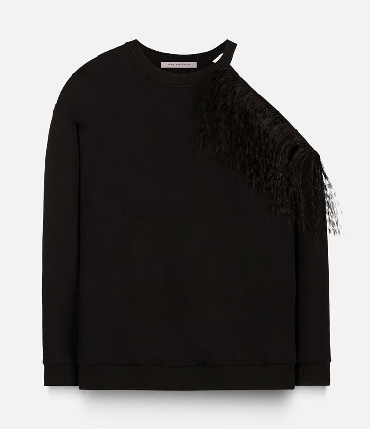 Christopher Kane Feathers Sweatshirt