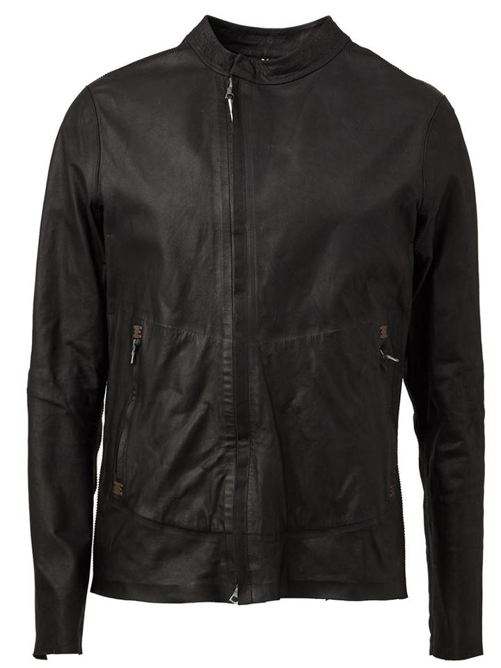 Isaac Sellam Experience 'inevitable' Jacket, Men's, Size: Xl, Black, Calf Leather
