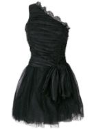 Redemption One-shoulder Tulle Dress - Black