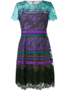 Alberta Ferretti - Printed Dress - Women - Cotton/polyamide/polyester/polyimide - 46, Cotton/polyamide/polyester/polyimide