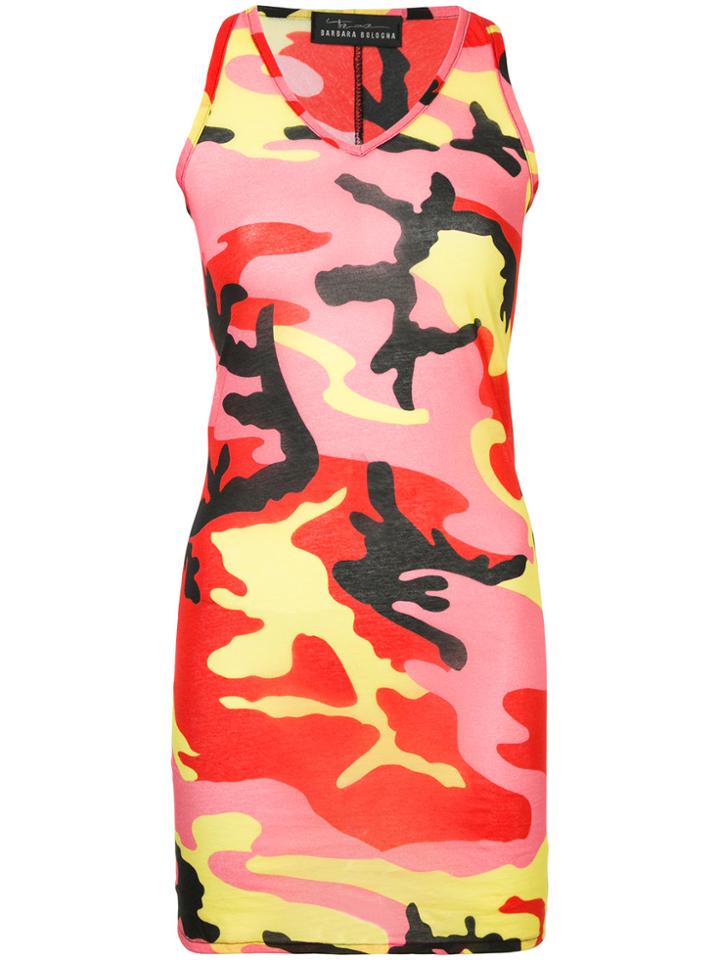 Barbara Bologna Printed V-neck Tank Top - Multicolour