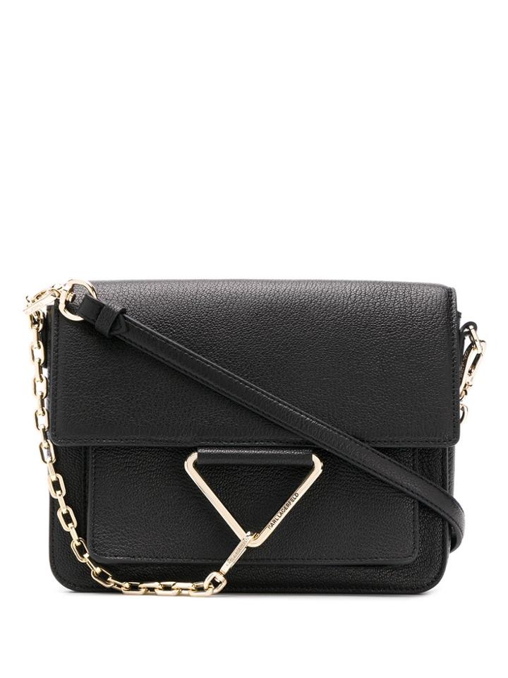 Karl Lagerfeld K/vektor Shoulder Bag - Black