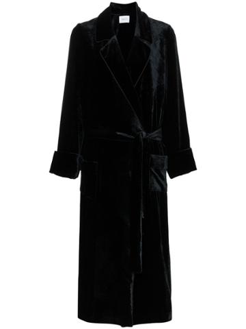 Racil Racil Ls Jkt Rbe Vlvt Tie Wst - Black