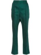 Rosie Assoulin 'oboe' Pants, Women's, Size: 10, Green, Silk