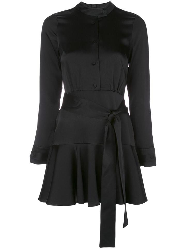 Alexis Meredith Tie Waist Dress - Black