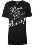 Boutique Moschino Bon Bon Boutique Print T-shirt