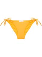 Onia - Kate Bikini Bottoms - Women - Nylon/spandex/elastane - Xl, Yellow/orange, Nylon/spandex/elastane
