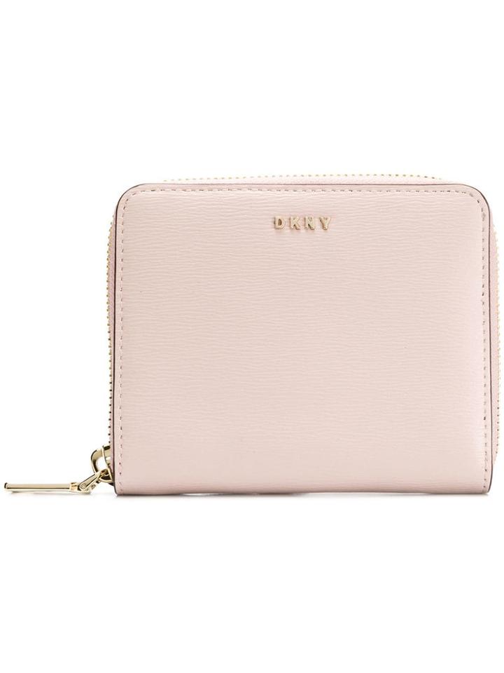 Dkny Compact Continental Wallet - Pink