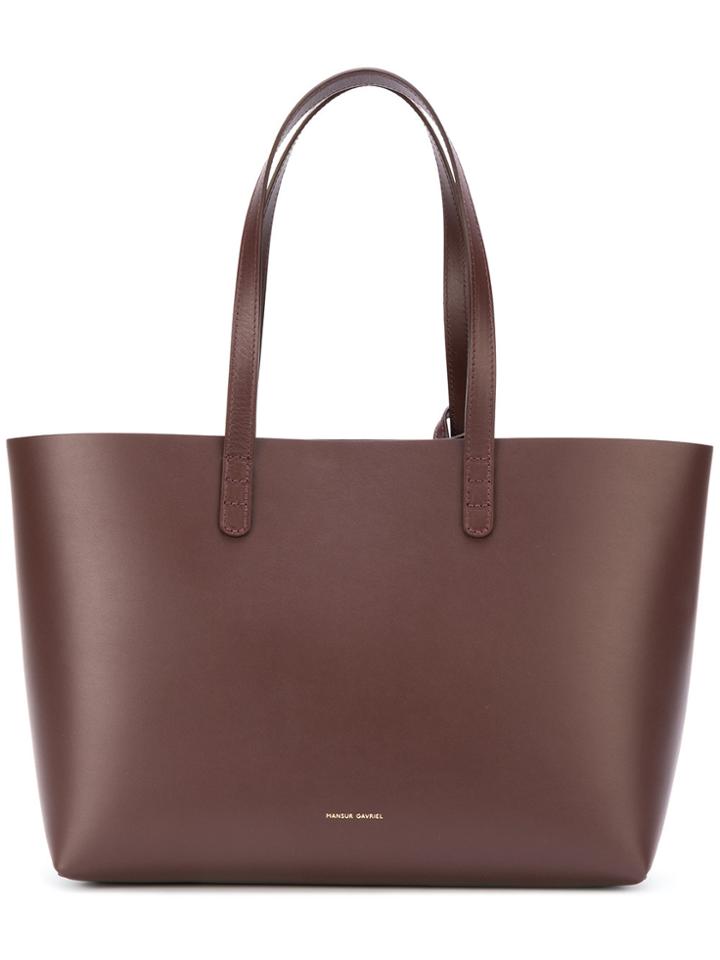 Mansur Gavriel Shopper Tote - Brown