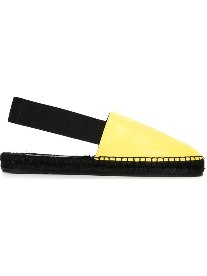 Kenzo 'tiger' Slingback Espadrilles