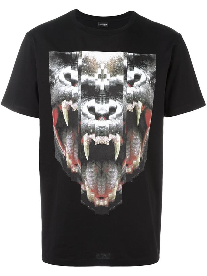 Marcelo Burlon County Of Milan 'las Tortolas' T-shirt, Men's, Size: Large, Black, Cotton