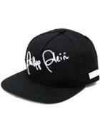 Philipp Plein Contrast Logo Baseball Cap - Black