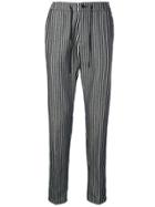 Berwich Striped Trousers - Blue