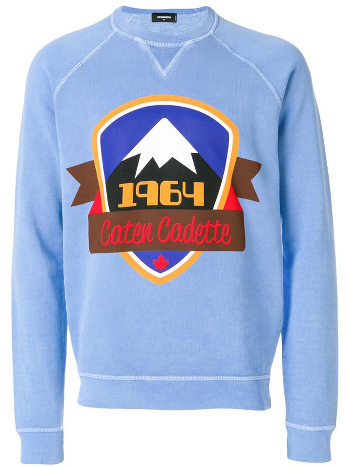 Dsquared2 Caten Cadette Sweatshirt - Blue