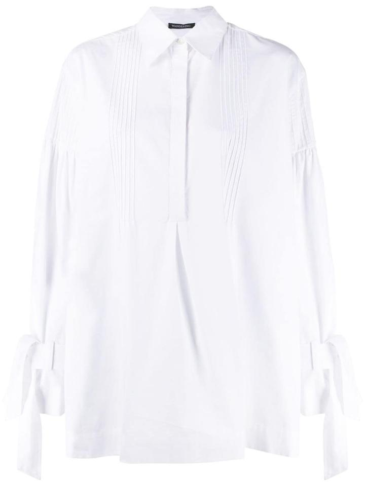 Wandering Shirt Dress - White