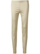P.a.r.o.s.h. Cropped Slim-fit Trousers - Neutrals