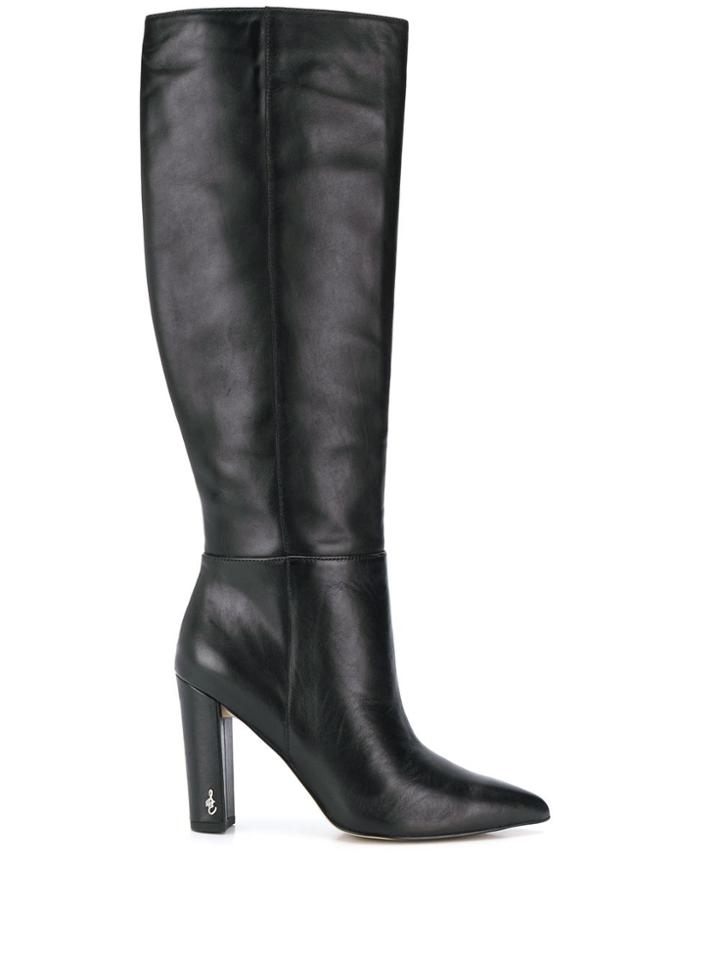 Sam Edelman Side Zipped Boots - Black