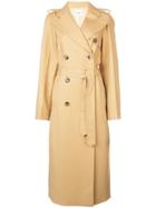 Khaite Double Breasted Coat - Brown