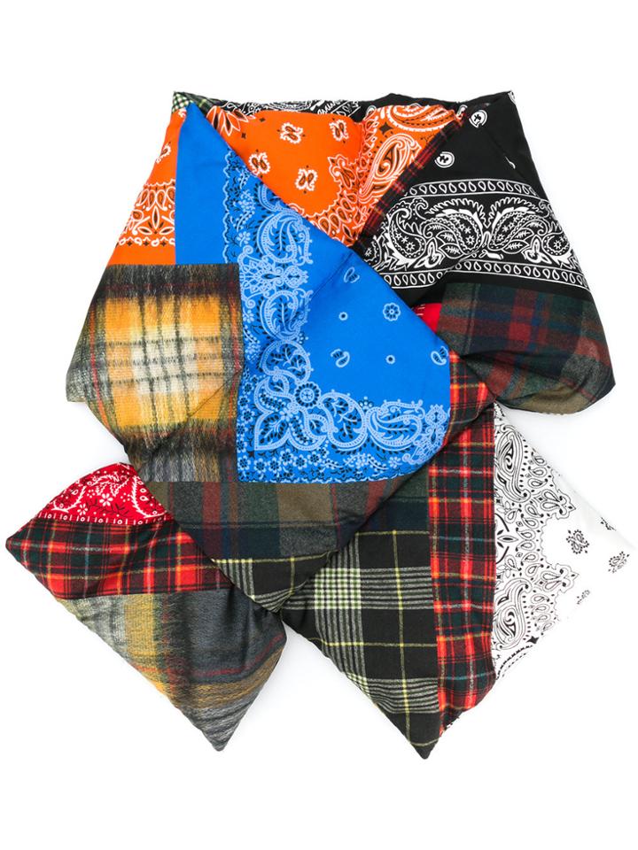 Pierre-louis Mascia Patterned Padded Scarf - Multicolour