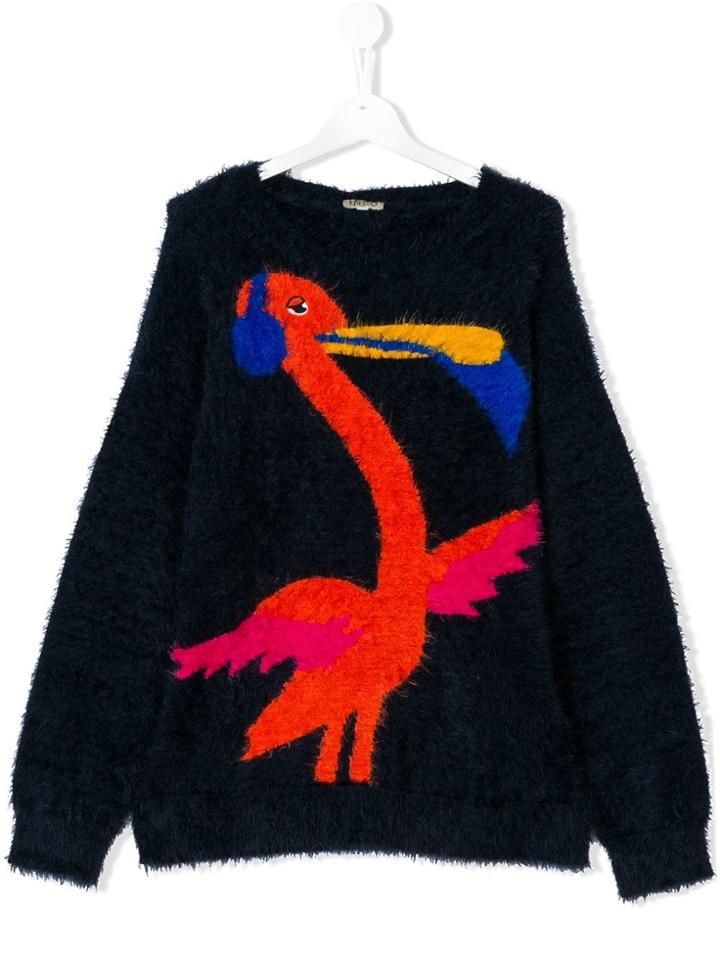 Kenzo Kids Teen Frozen Jumper - Blue