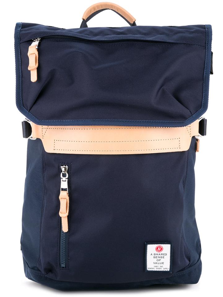 As2ov Hidensity Cordura Nylon Backpack A-02 - Blue