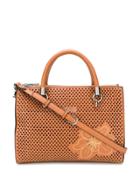 Liu Jo Floral Tote Bag - Brown
