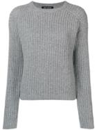 Iris Von Arnim Ribbed Sweater - Grey