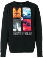 Marcelo Burlon County Of Milan Diuca Crewneck Sweatshirt - Black